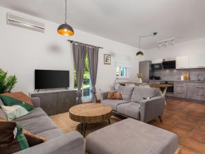 TV a/nebo společenská místnost v ubytování Holiday Home Albertina-2 by Interhome