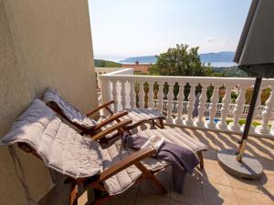 Balkón nebo terasa v ubytování Holiday Home Albertina-2 by Interhome