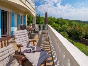 Balkón nebo terasa v ubytování Holiday Home Albertina-1 by Interhome