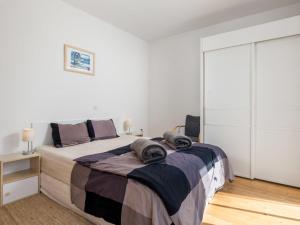 Postel nebo postele na pokoji v ubytování Holiday Home Albertina-1 by Interhome