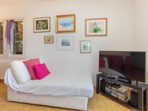 Televízia a/alebo spoločenská miestnosť v ubytovaní Apartment Bella Vista by Interhome