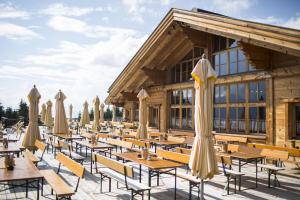 Restaurace v ubytování "Haus am Illufer" Ihr Smart-Alpin-Home in Bludenz
