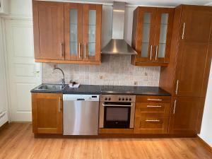 Kuchyň nebo kuchyňský kout v ubytování Central bus station apartment, wifi, tv + 16 fotografií