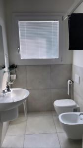 Koupelna v ubytování B&B Le Albare
