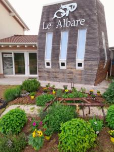 Zahrada ubytování B&B Le Albare