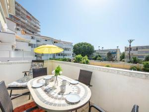 Balkón nebo terasa v ubytování Apartment Aurora by Interhome