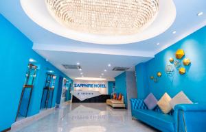 Un lugar para sentarse en Sapphire Hotel Silom Bangkok