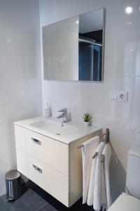 Kylpyhuone majoituspaikassa Mar de Sada