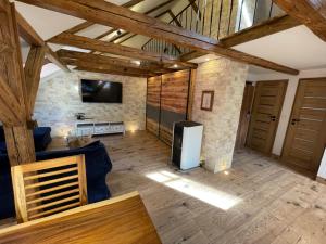 Istumisnurk majutusasutuses Apartmány TIME