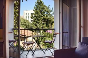 Balkón nebo terasa v ubytování Studio Apartments Anija