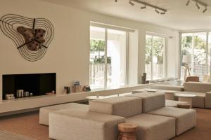 Area tempat duduk di Radisson Resort Plaza Skiathos