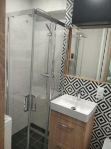 Kúpeľňa v ubytovaní Apartament ZDRÓJ