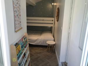 Posteľ alebo postele v izbe v ubytovaní La p’tite Hoguette