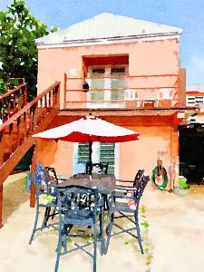 Rõdu või terrass majutusasutuses Esperanza Inn Guesthouse