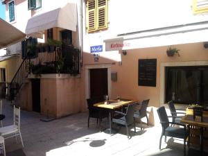 Balkón alebo terasa v ubytovaní Guesthouse Merla
