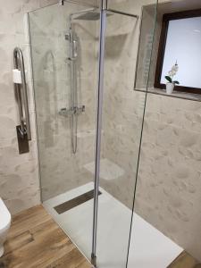 Koupelna v ubytování La Pedrosa Casa Rural