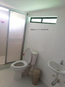 Koupelna v ubytování MISS LUCY