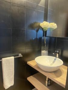 Kúpeľňa v ubytovaní IROCO HOSTAL