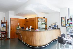 The lobby or reception area at Hotel Ali d'Oro