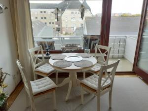 Balkón nebo terasa v ubytování Appartement 26