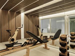 Fitness centrum a/nebo fitness zařízení v ubytování Lovia Mykonos