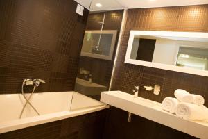 Kúpeľňa v ubytovaní Hotel Alcyon