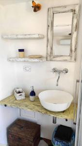 Et badeværelse på Mini Suite (without kitchen) - Casa Vacanze De Vita - Amazing view on the coast