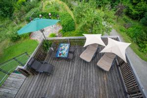 Zahrada ubytování Ferienhaus Robier