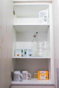 A kitchen or kitchenette at Apartamento Santa Leocadia