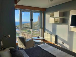 Fotografia z galérie ubytovania Parking, vistas al mar y tres habitaciones v destinácii A Coruña