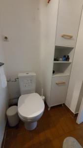 Kúpeľňa v ubytovaní Studio 137 Port Camargue, Piscine, Climatisation, 4 personnes + 10 fotografií