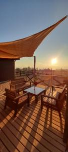 Balkón nebo terasa v ubytování 7 Olas lodge