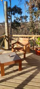Balkón nebo terasa v ubytování 7 Olas lodge