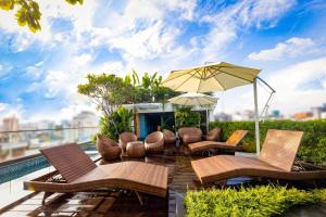 Zahrada ubytování Cochin Sang Hotel