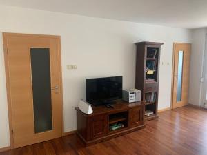 TV a/nebo společenská místnost v ubytování Maister Apartment Portoroz