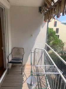 Balkón nebo terasa v ubytování Maister Apartment Portoroz