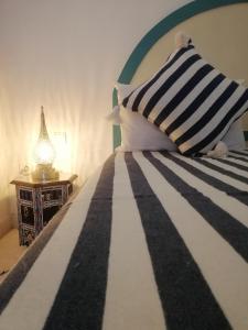 Riad Dar Hamid Hotel & Spa客房内的一张或多张床位