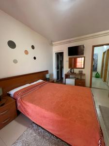 Postel nebo postele na pokoji v ubytování Apartment Plazza Rafailovici