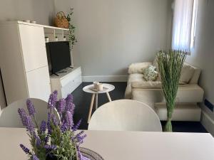 A television and/or entertainment centre at Apartamentos Logroño centro, TIC TAC, wifi