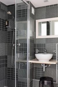 Kúpeľňa v ubytovaní Hotel Alcyon