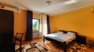 Postel nebo postele na pokoji v ubytování Sobe villa 118