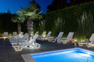 La alberca dentro o cerca de Ambre Mare Bursztynowe Apartamenty Pobierowo