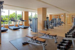 Fitness centrum a/nebo fitness zařízení v ubytování Hyatt Regency Chandigarh