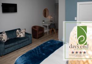 Χώρος καθιστικού στο Day's End Guest House