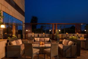 Posezení v ubytování Hyatt Regency Chandigarh