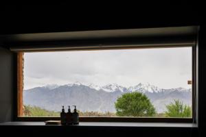 山景或在酒店看到的山景