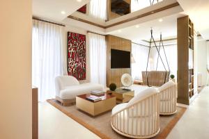 Istumisnurk majutusasutuses Eight Hotel Paraggi