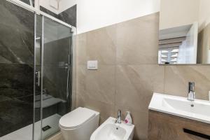 A bathroom at Angolo del Sole
