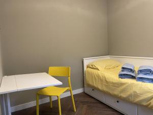 Postel nebo postele na pokoji v ubytování Comfortabel tot rust komen in het Veluwse bos