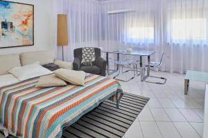 Postel nebo postele na pokoji v ubytování NOVIGRAD BOUTIQUE APARTMENT